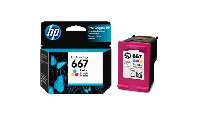 cartuchos hp 667 color