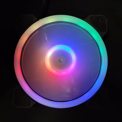 Kit perseo heleo 3 fanes rgb, hub y control remoto