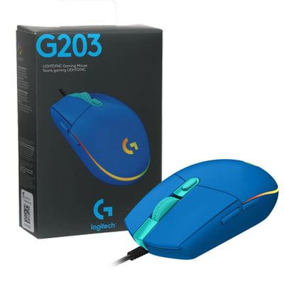 Mouse Gaming Logitech G203 Lightsync - Azul
