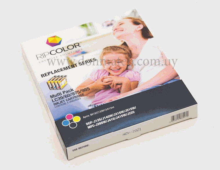 Pack Cartucho ripcolor LC39