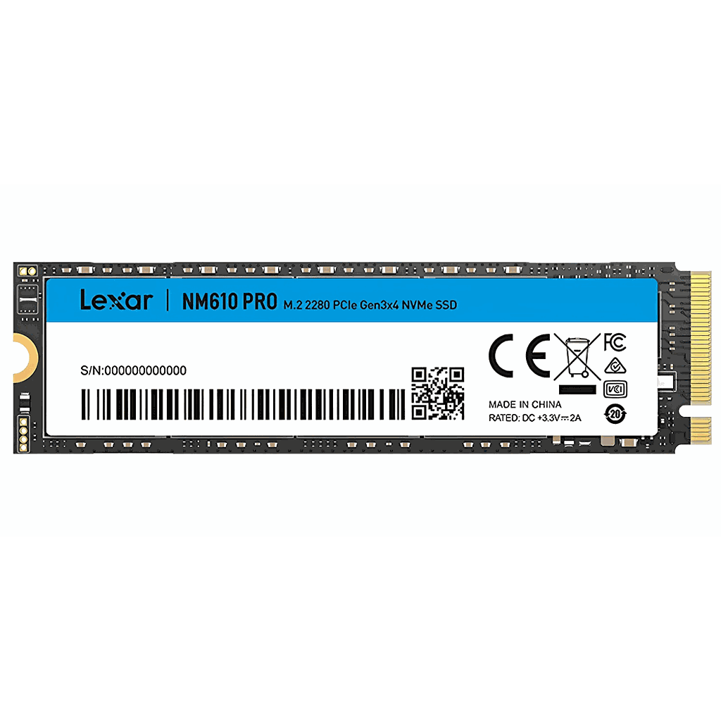 Disco SSD Lexar 500GB M.2 2280 NVMe PCIe Gen3x4