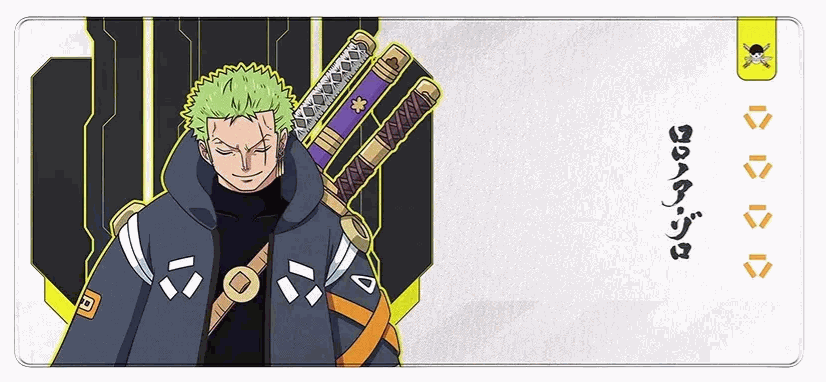 Mousepad Fantech One piece Zoro 90x40 cm