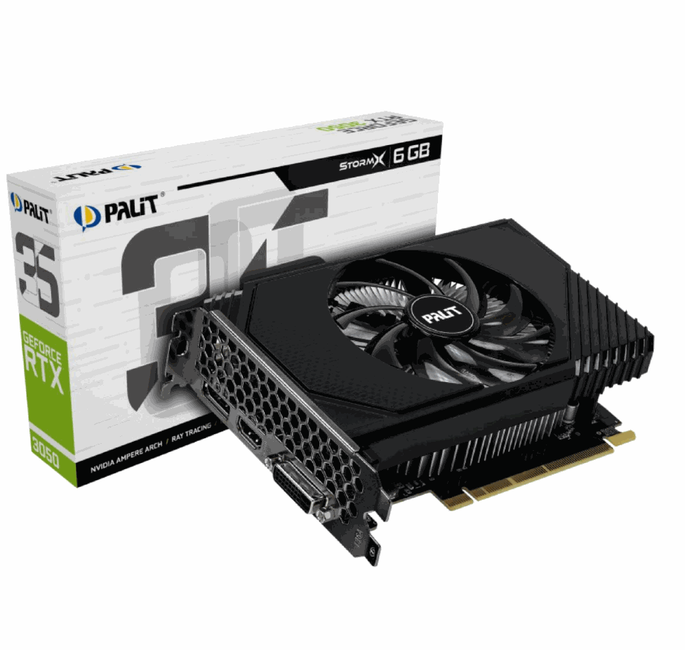 Tarjeta Palit Geforce Rtx 3050 Stormx 6gb Gddr6
