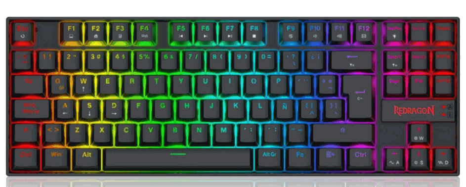 Teclado Redragon Kumara Magnetico