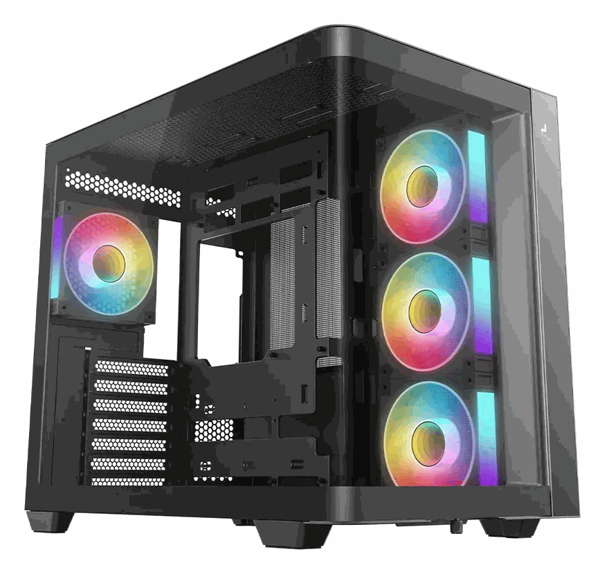 Gabinete DeepCool cg530u Black/White